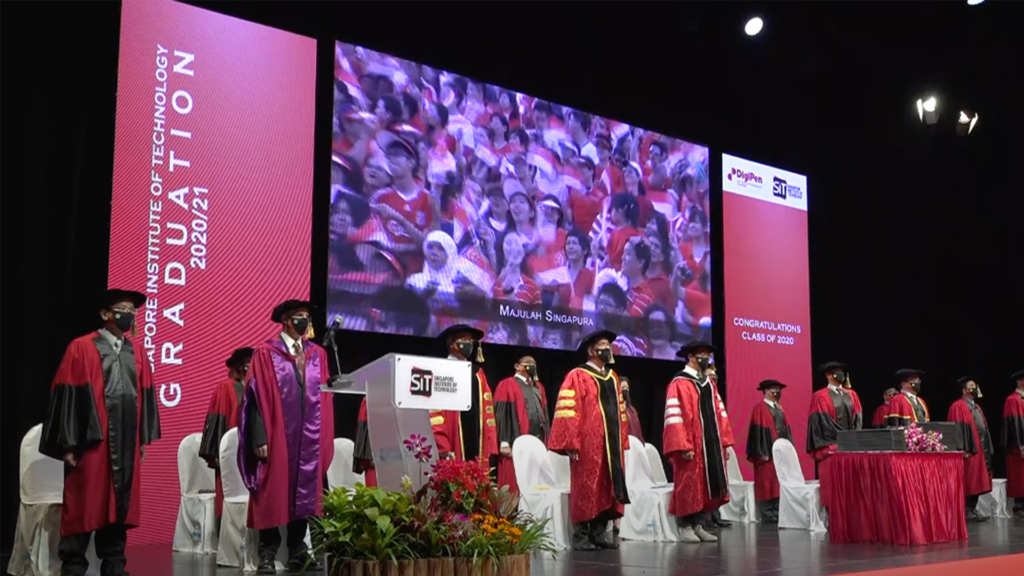 Singapore Institute of Technology 2021 Graduation Live Broadcast ...